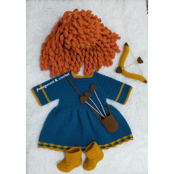 Baby merida hot sale costume