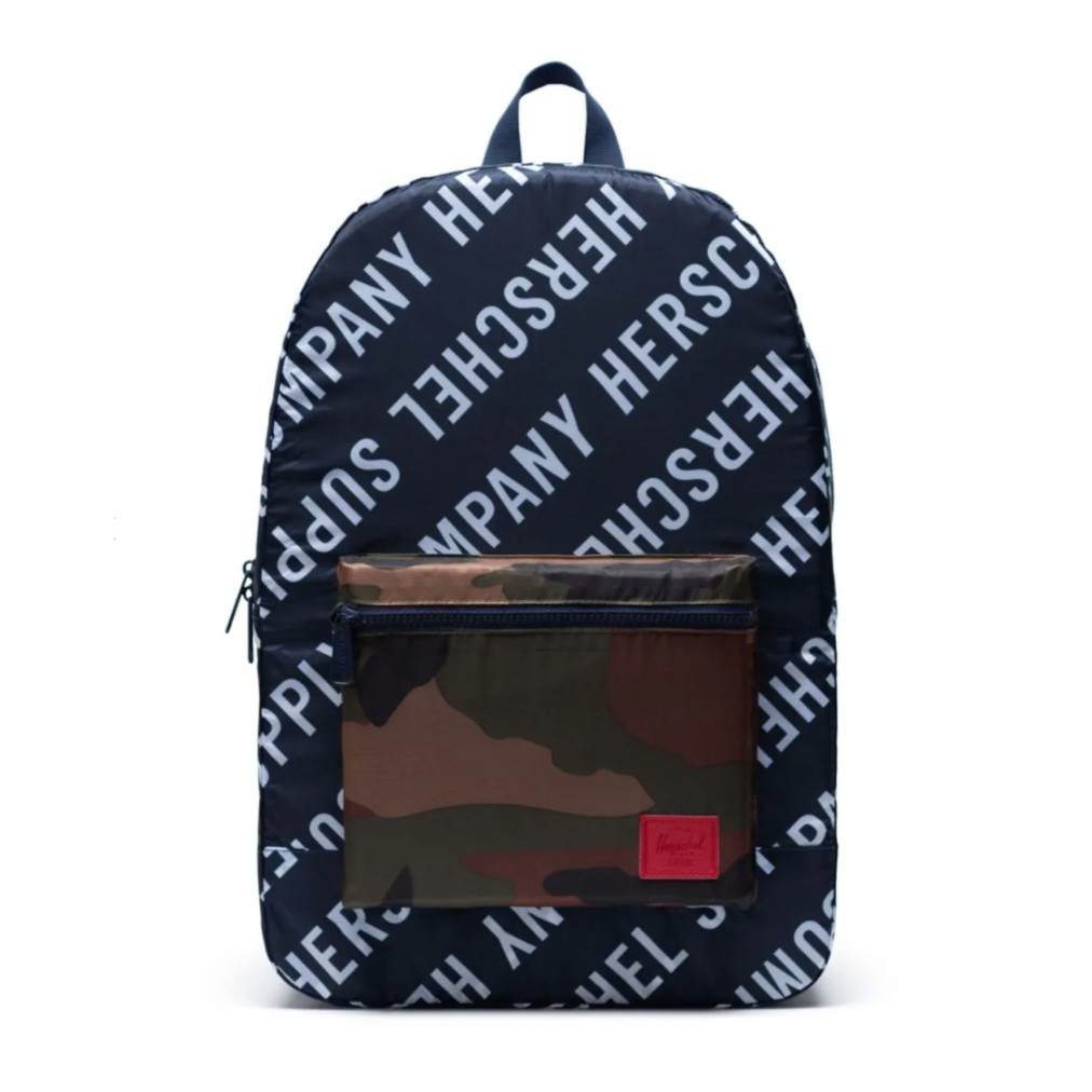 Original HERSCHEL PACKABLE DAYPACK LOGO BACKPACK Usa Purchase