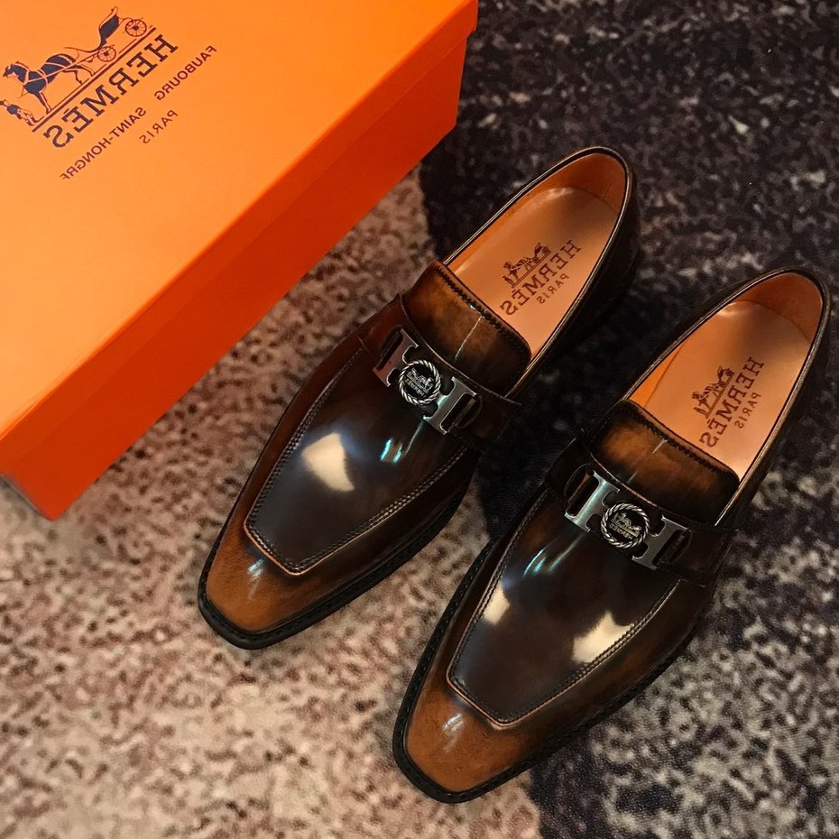 Hermes mens clearance dress shoes