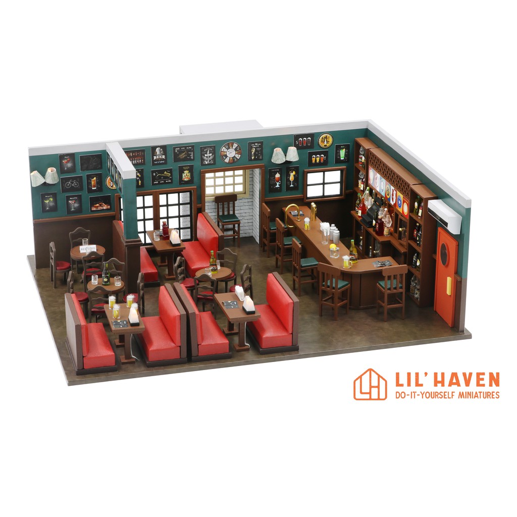 Lil' Haven DIY Miniature MacLaren's Pub