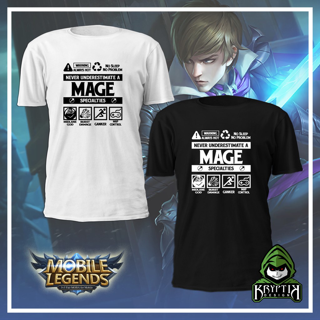 Mobile legends store shirt design