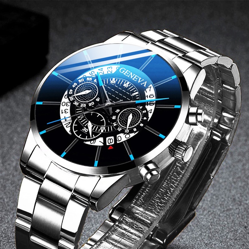 Original silver outlet watch mens