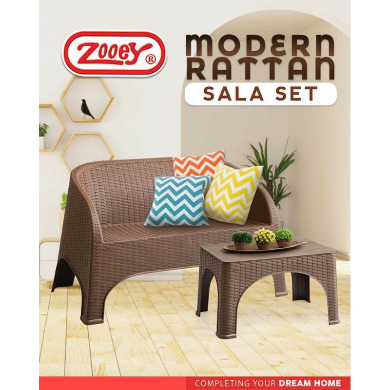 Zooey modern rattan sala set deals price