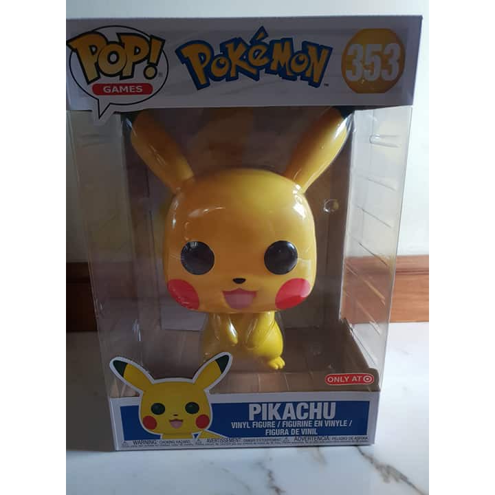 Pikachu funko sale pop 10 inch