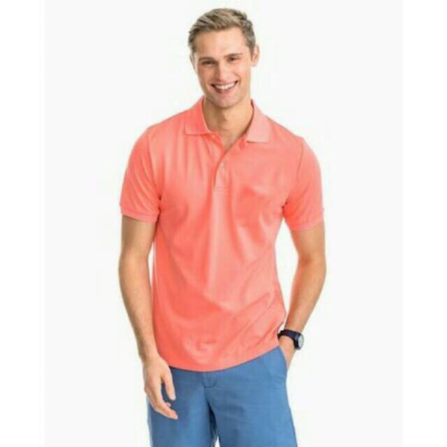 Peach clearance polo shirt