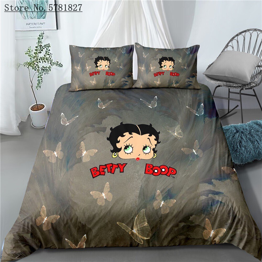 Betty boop comforter top set