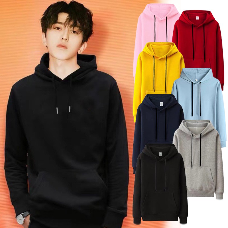 Korean hoodie jacket online shopee