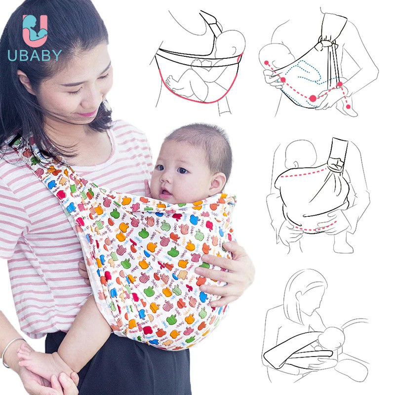 Cloth store baby sling