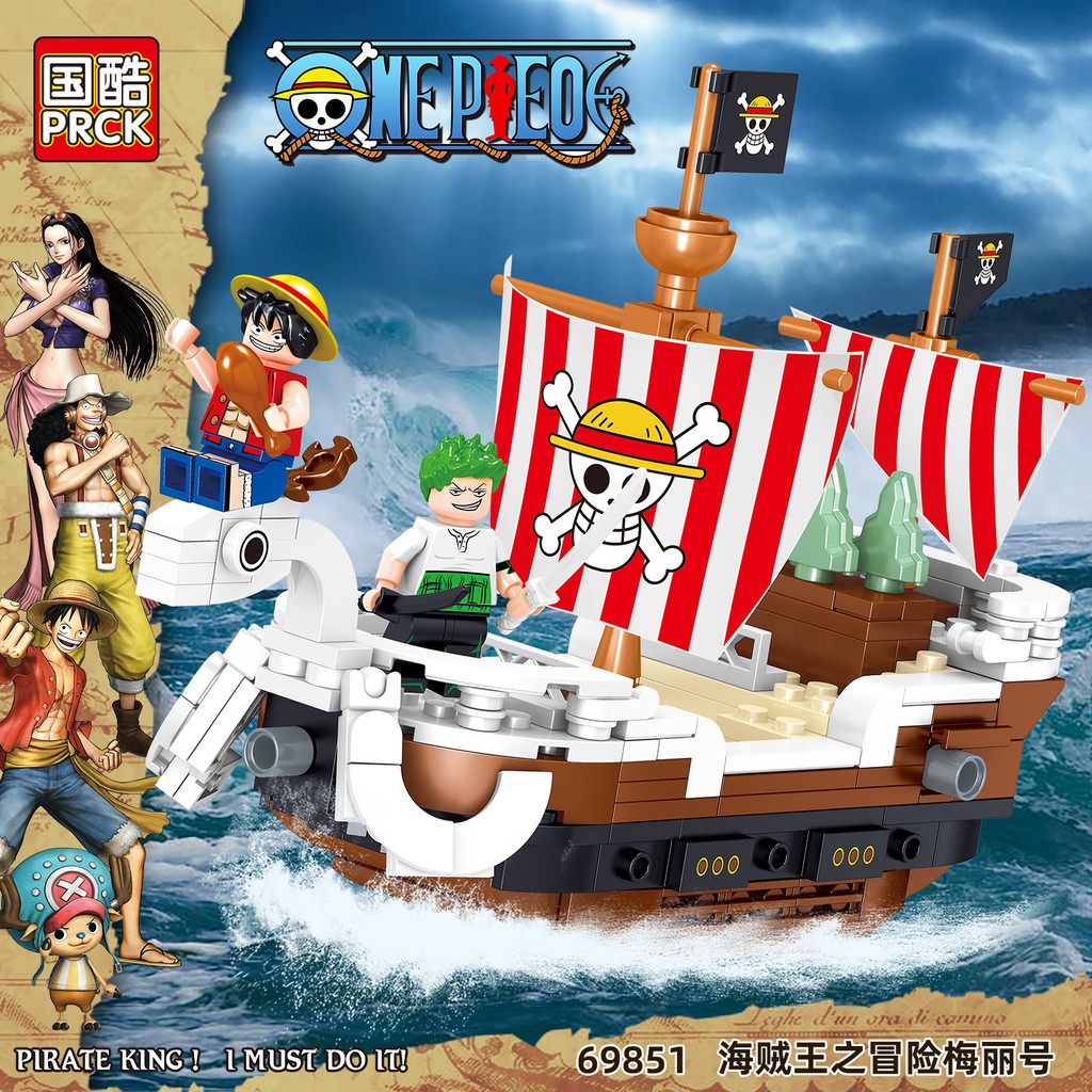 Lego One Piece Ship Adventure Meili Luffy Sauron Children's
