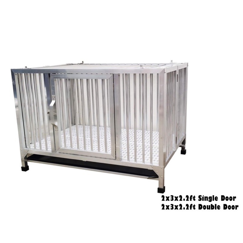 Aluminum cage for dogs sales