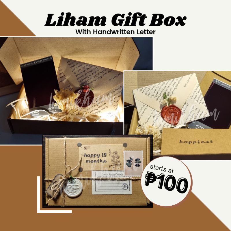 Made to Order Liham Gift Box [Handwritten Letter], Lumikham