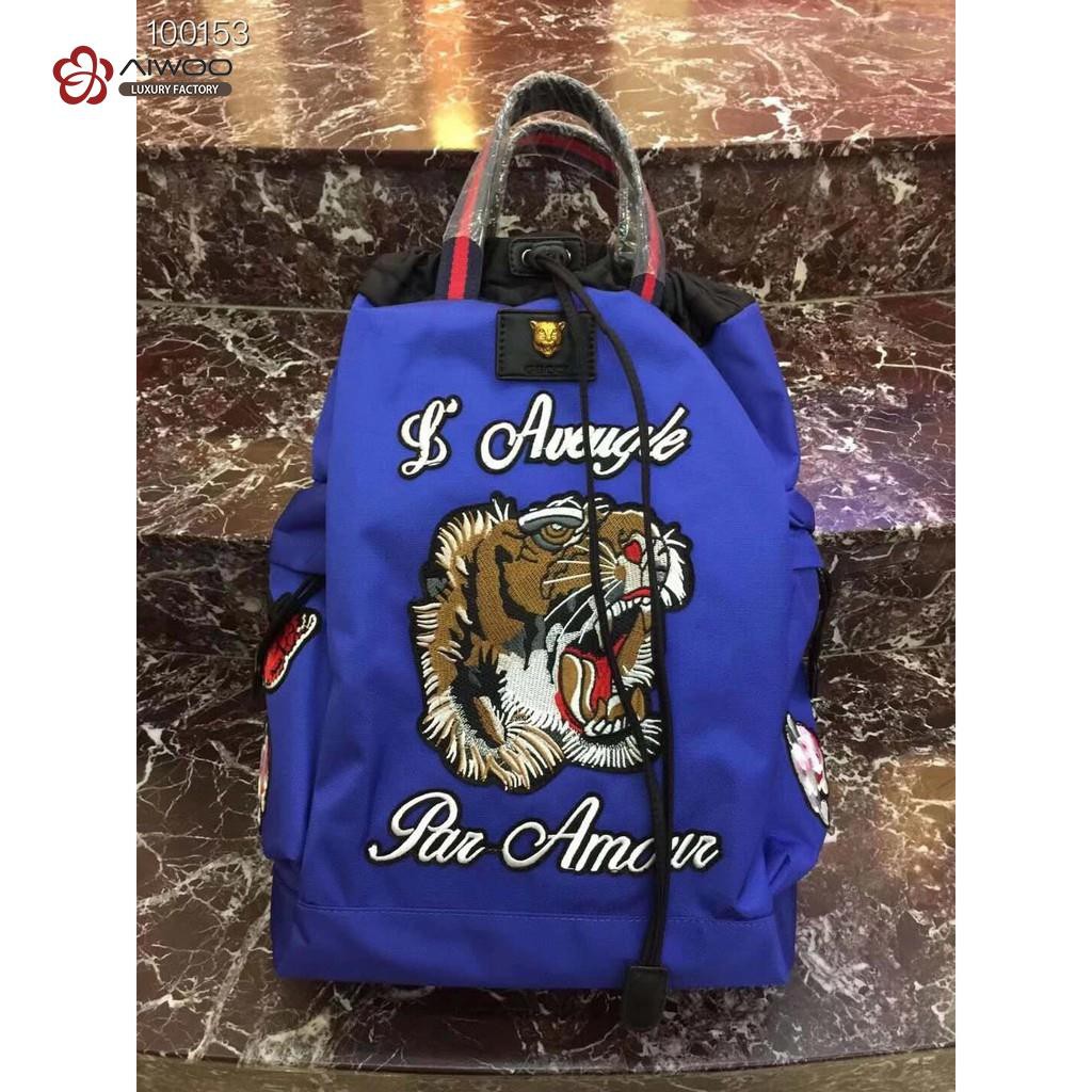 Gucci backpack best sale with tiger