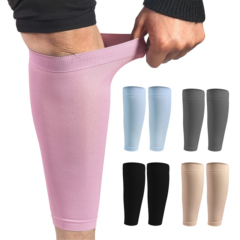 Leg Guard Compression Calf Sleeve Women Men Shin Guards Football Basketball  Volleyball Leg Sleeves For Thin Legs 1 Pair