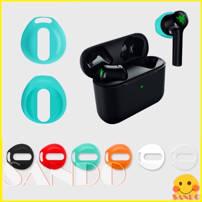 Razer Hammerhead True Wireless X Bluetooth Earbuds Soft silicone earphone  protective cover non-slip ear cap earplug cover ear tips