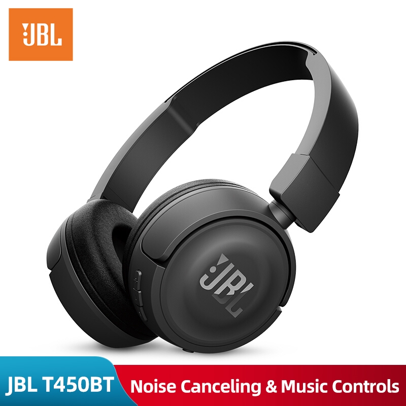 JBL T450BT Wireless Bluetooth Deep Bass Sports Headphones with Mic