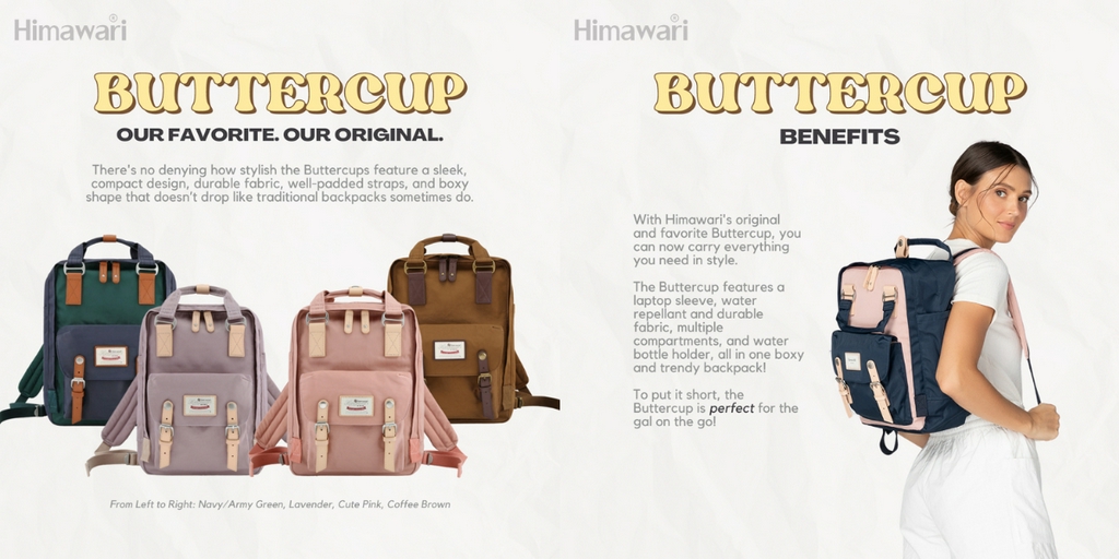 Himawari 2025 backpack size