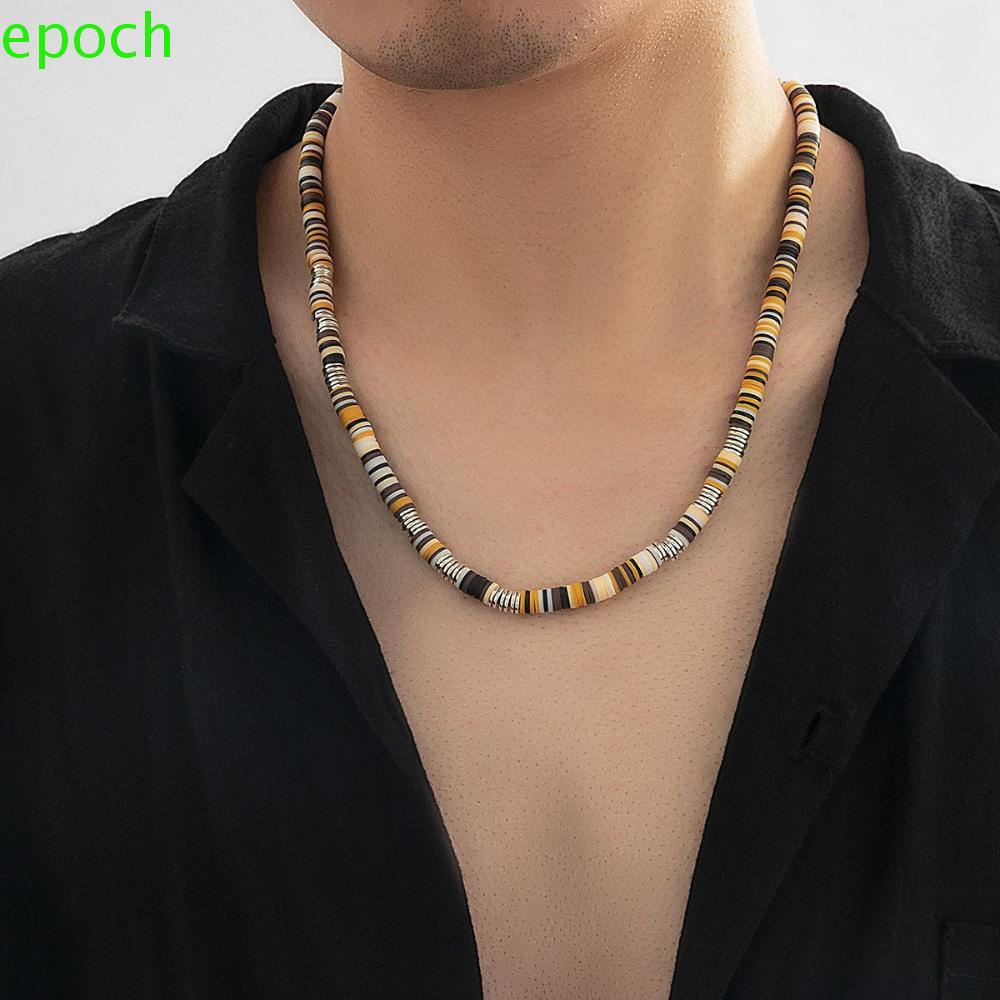 Beads Men Necklace Korean Style Necklace Sweater Chain Women