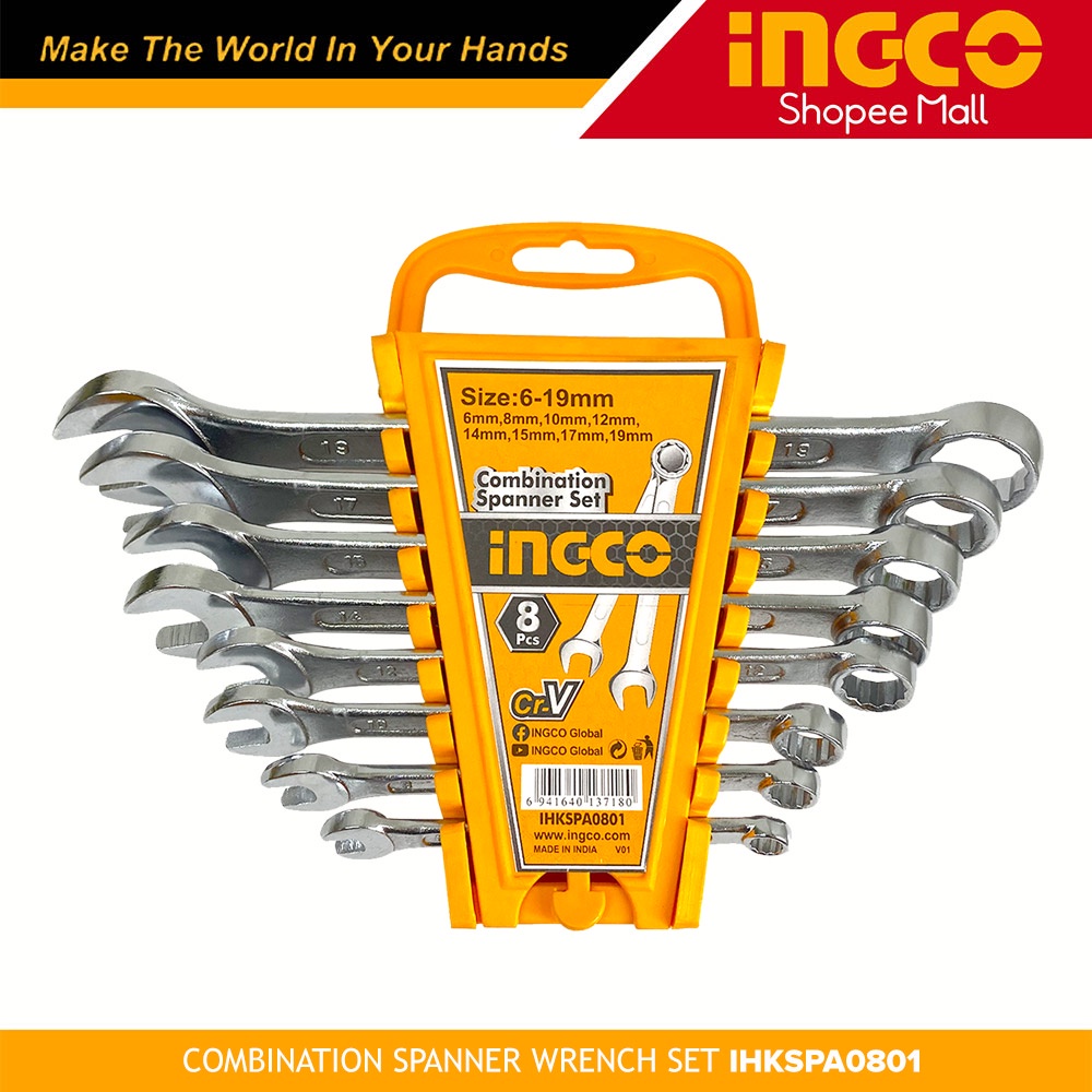 Ingco Combination Spanner Wrench