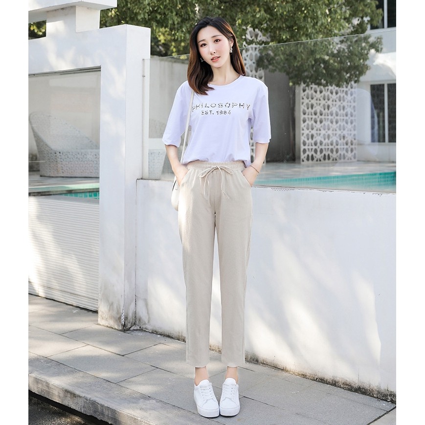 Korean pants 2024 female style