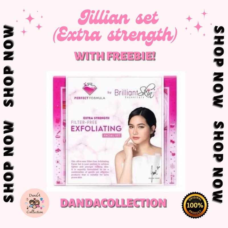 PERFECT FORMULA Jillian Set Extra Strength Filter Free Exfoliating