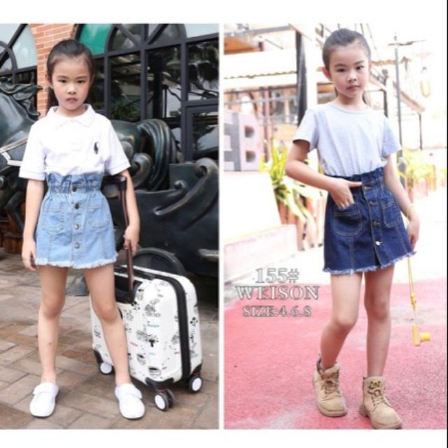 Maong skirt sale for kids