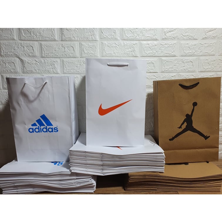 Nike Jordan Adidas Paper bags Shopee Philippines