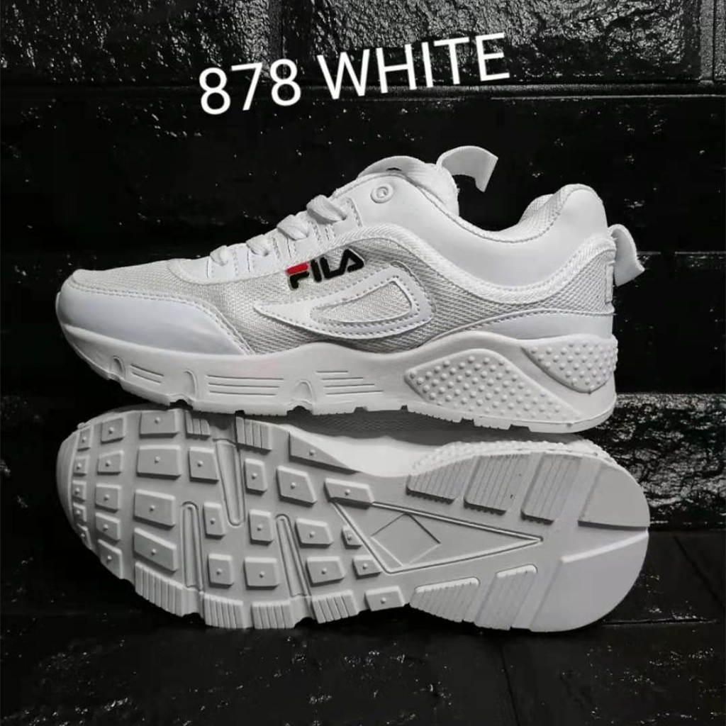 Fila white cheap shoes sale