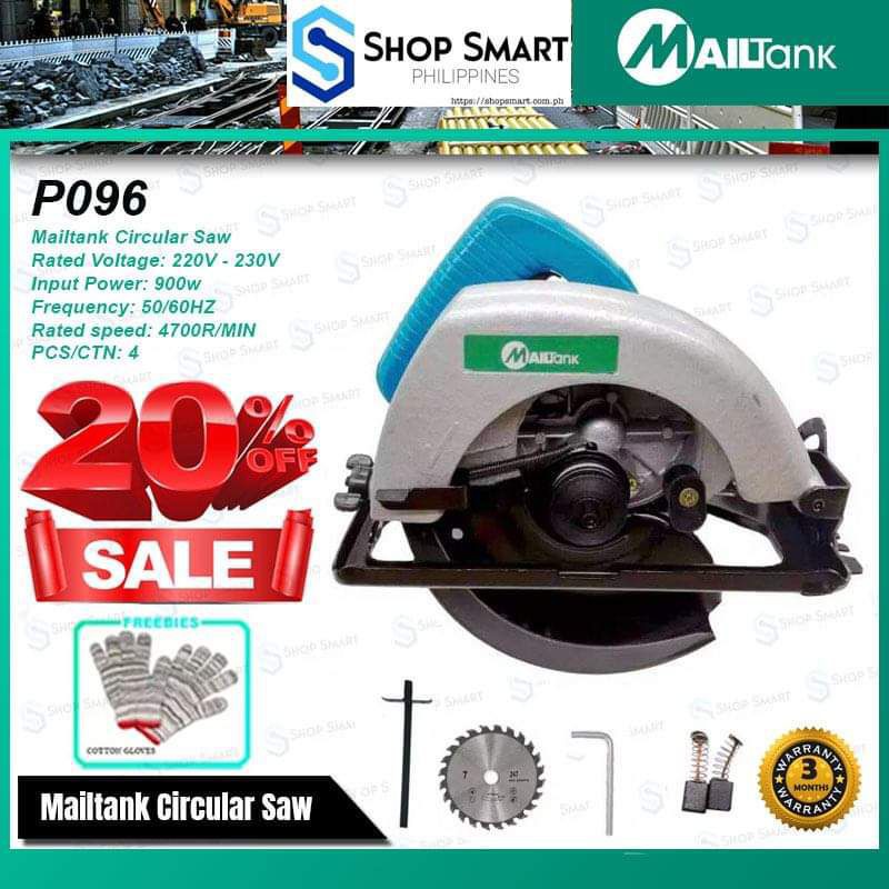 Mailtank on sale circular saw