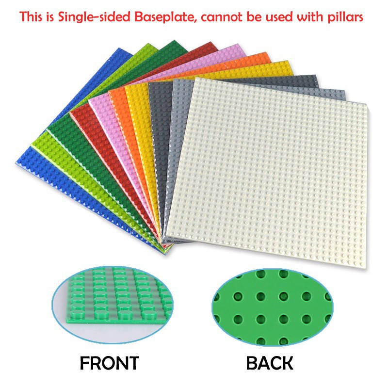 Diy Baseplate 32x32 Dots Base Plate Size 25*25cm Toys Compatible