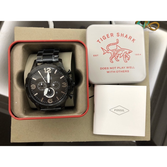 Fossil tiger 2025 shark watch