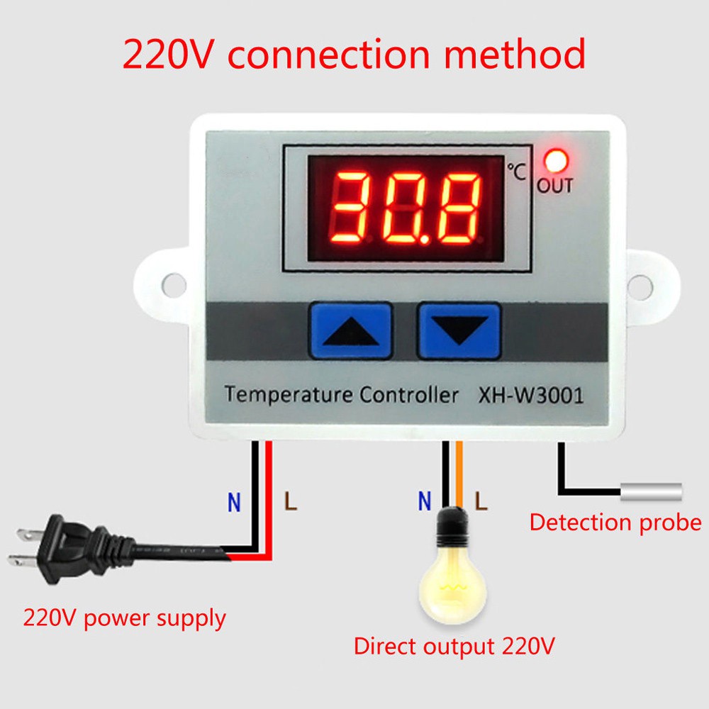 220v digital on sale temperature controller