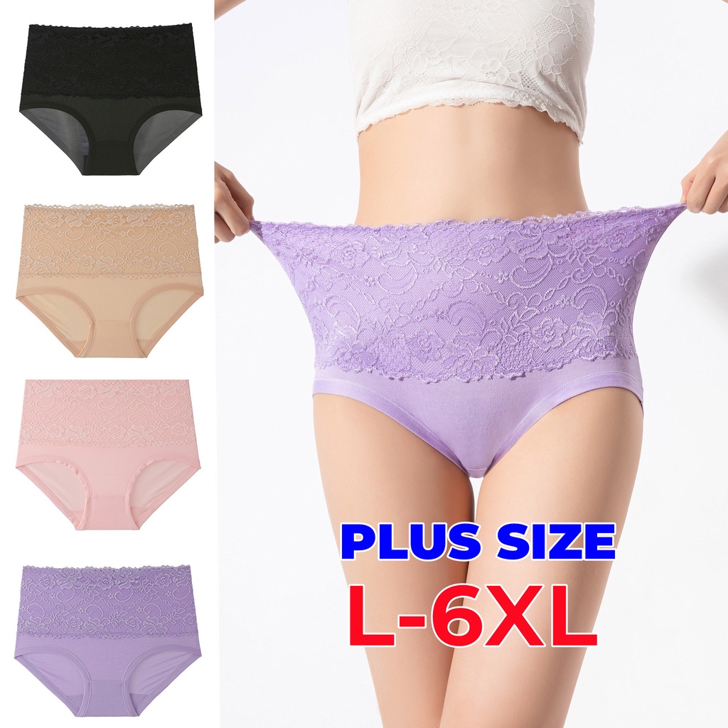 Plus Size Women Panties High Elastic Cotton Modal Underwear Briefs With Pocket  Pouch Breathable Ladies Underpants 50-100kg 5xl - Panties - AliExpress
