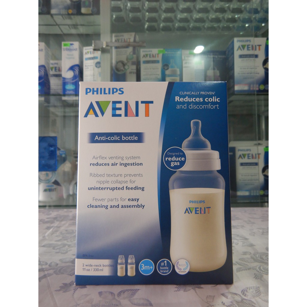 Avent Classic Plus Feeding Bottle 11oz Twin Shopee Philippines