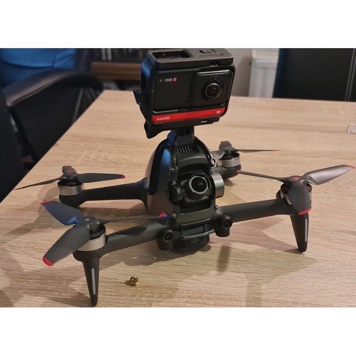 Racing deals drone gopro