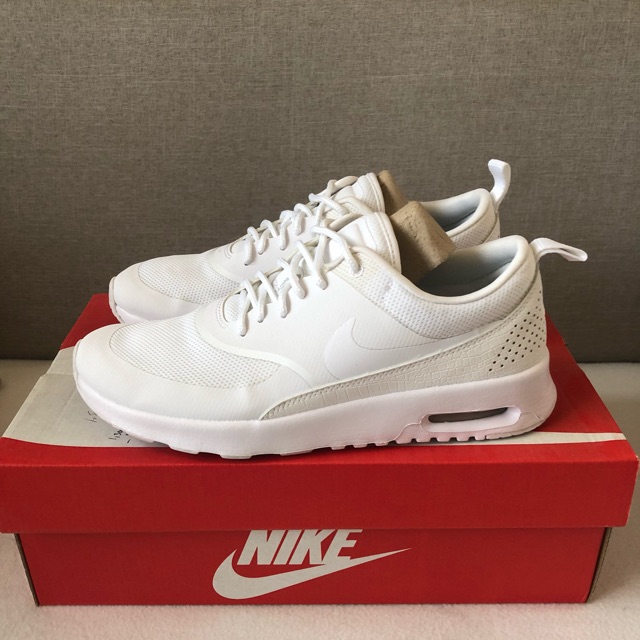 Nike air max shop womens white thea