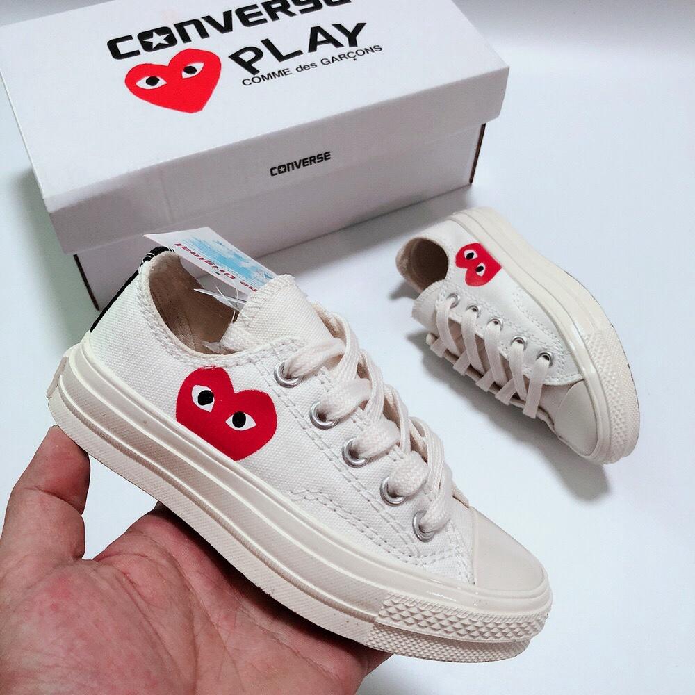 CDG x Converse chuck taylor all star 1970s for kids shoes boy s and girl s fashion Shopee Philippines