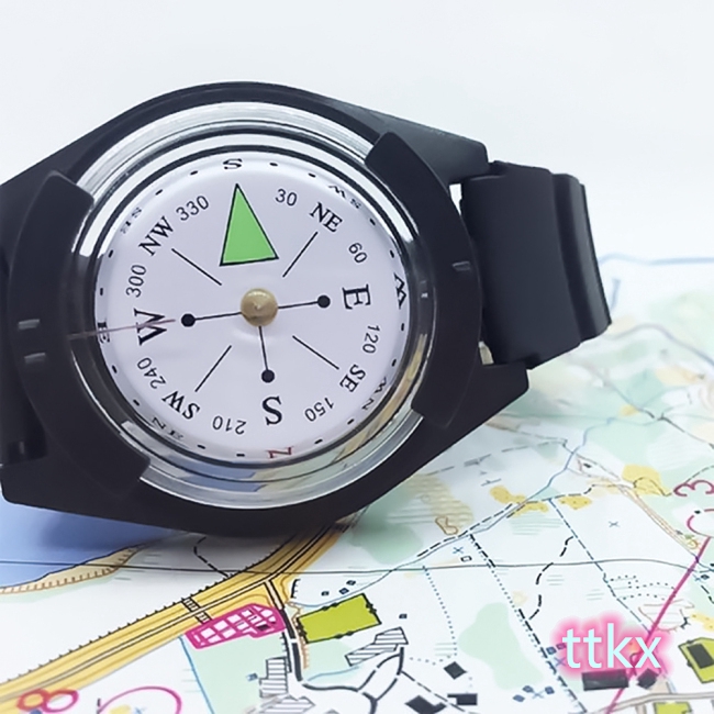 Wrist watch with discount compass