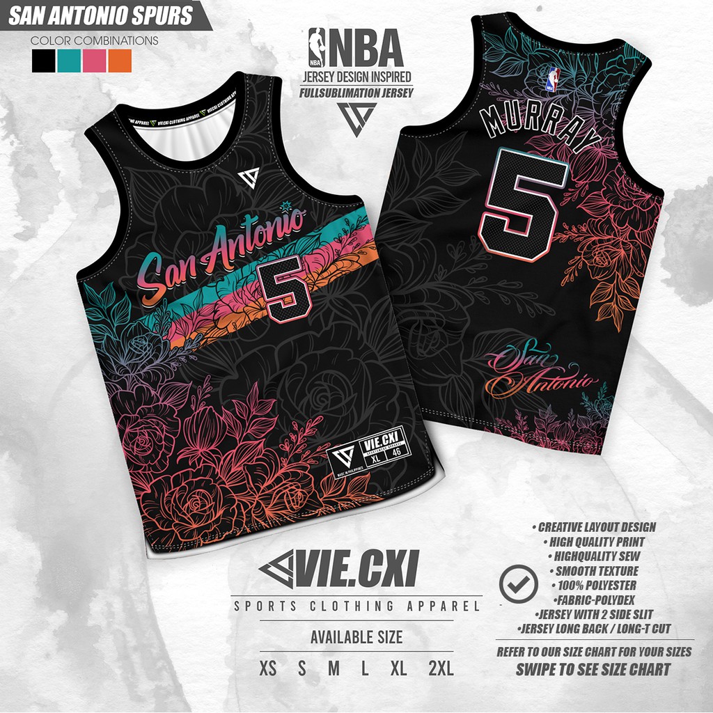 San antonio cheap spurs jersey design