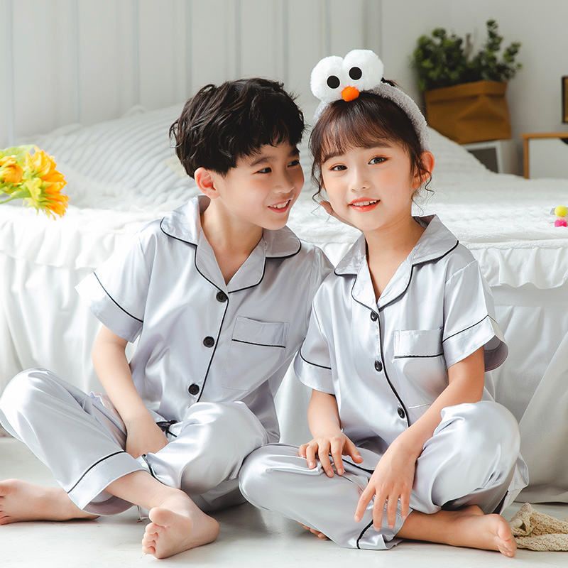 Pajama terno silk online shopee