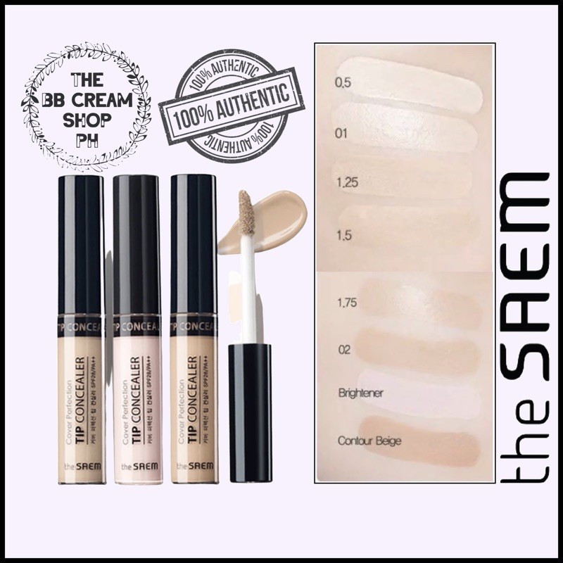 The saem cover perfection deals tip concealer