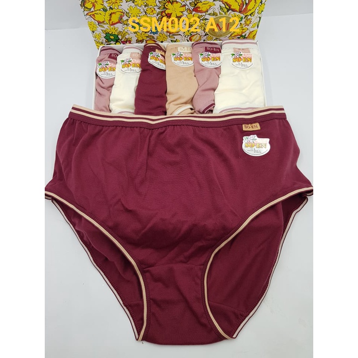 SMP212 SO-EN semi panty for ladies (6pcs. or 12 pcs.)