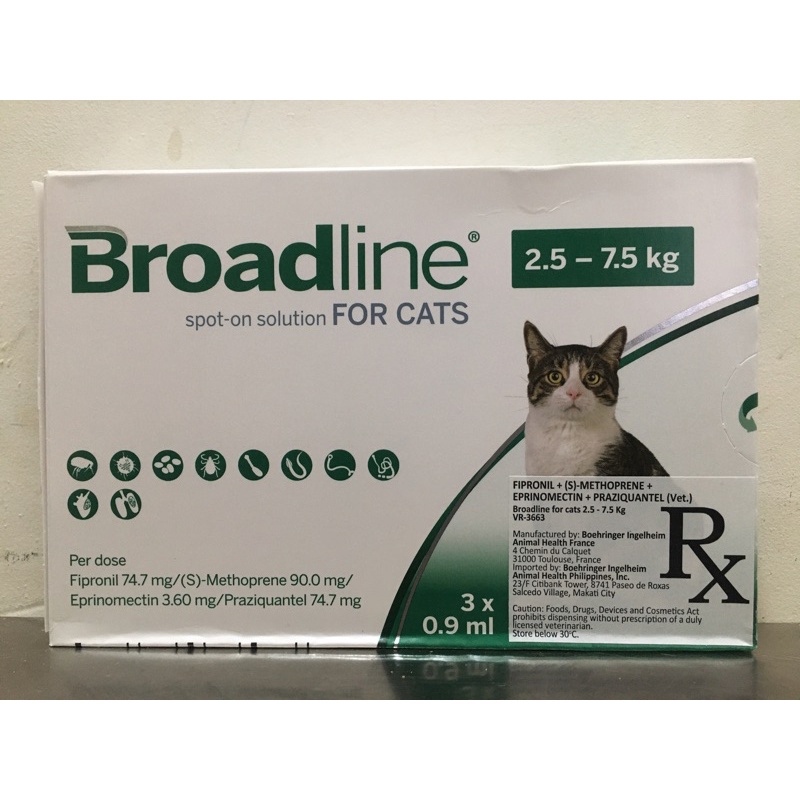 Broadline spot best sale on solution