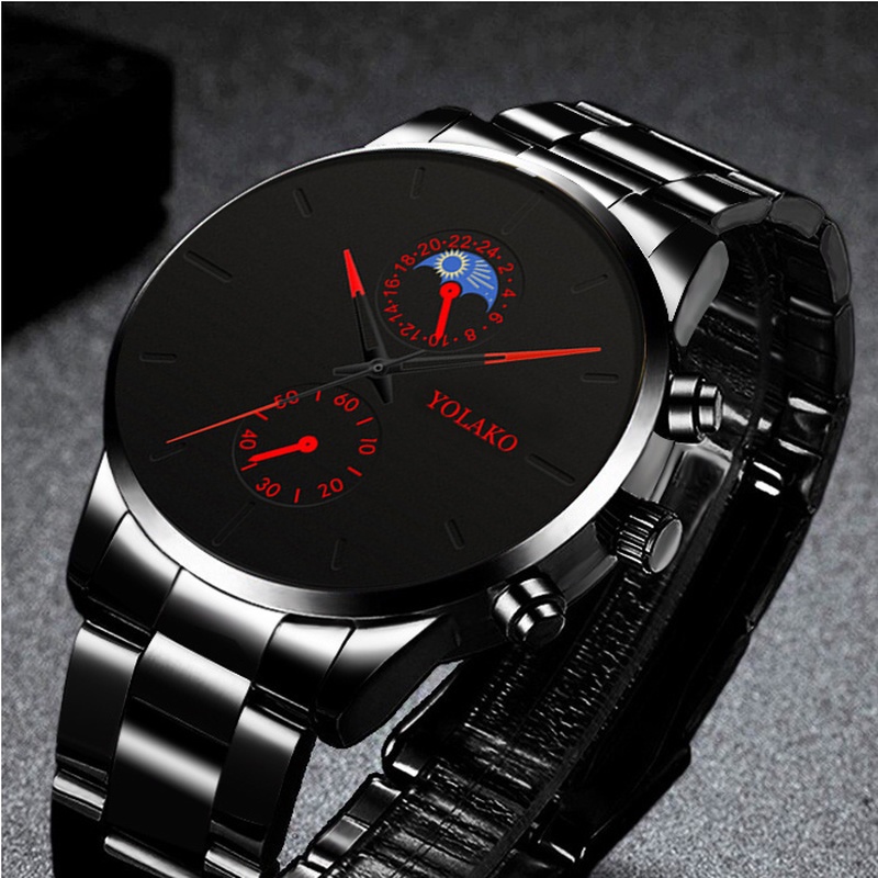 Mens black luxury discount watches