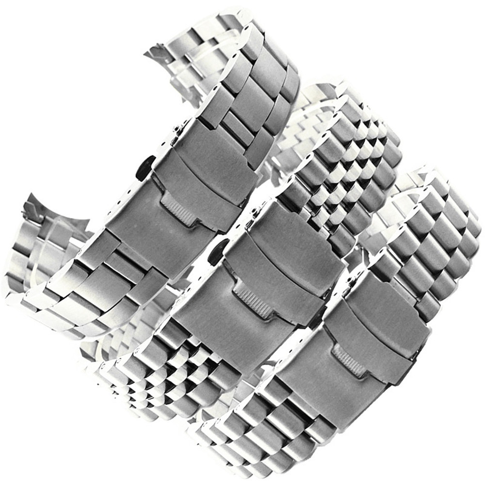 Seiko 20mm stainless 2024 steel watch band