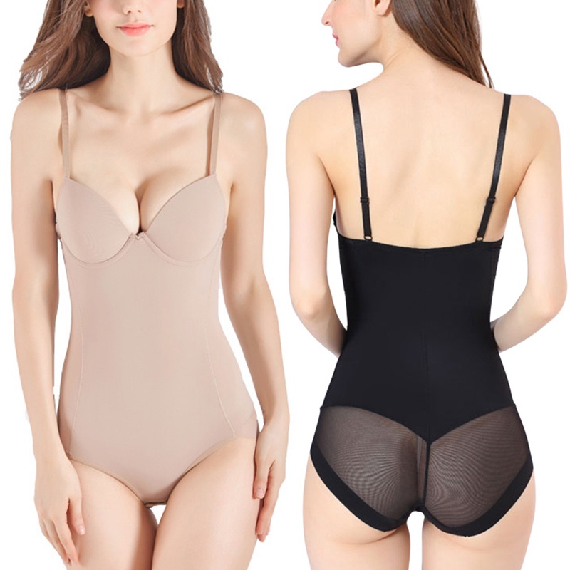 Bestcorse Full Shaper Body Shaper With Zipper Crotch Strong High