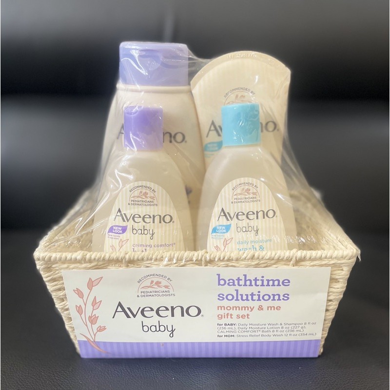 Aveeno 2024 bath set