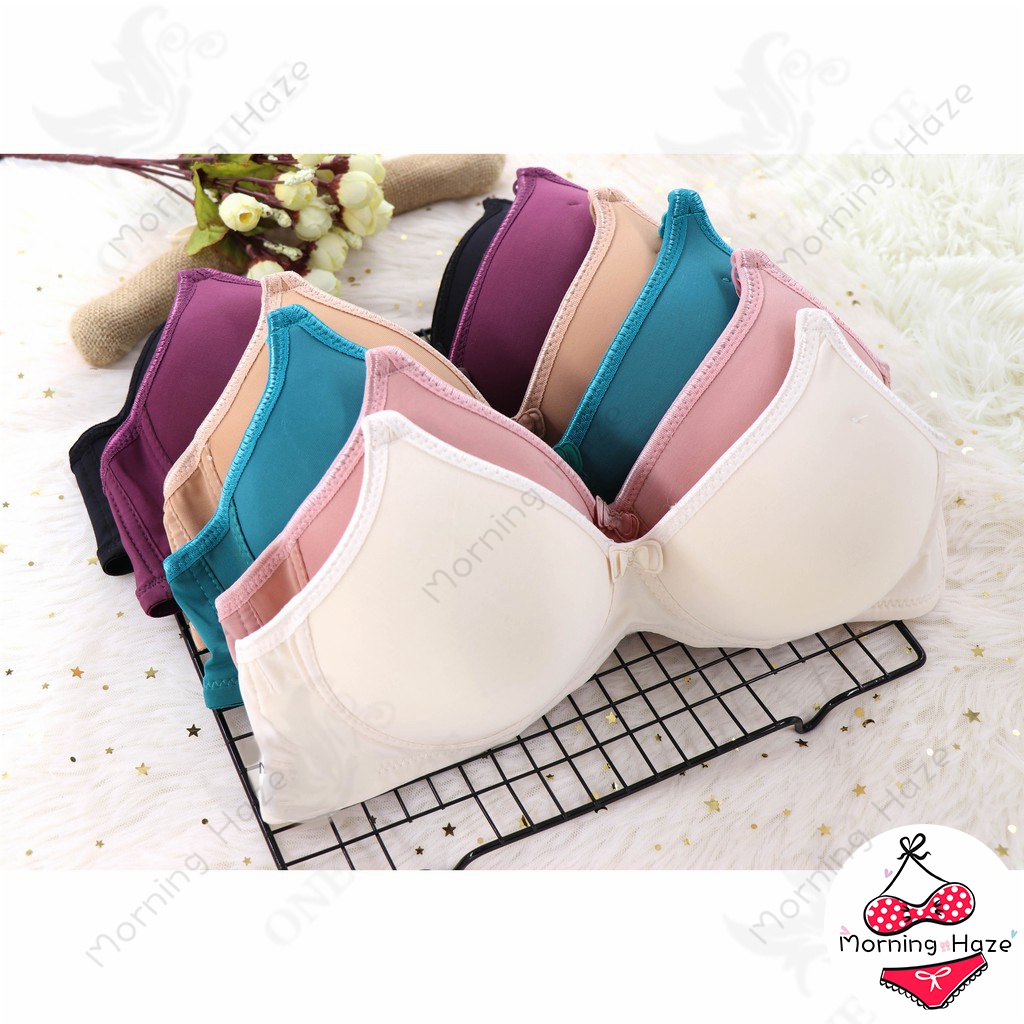 Manila shipment Sexy plain color bra for high quality ladies CUP A