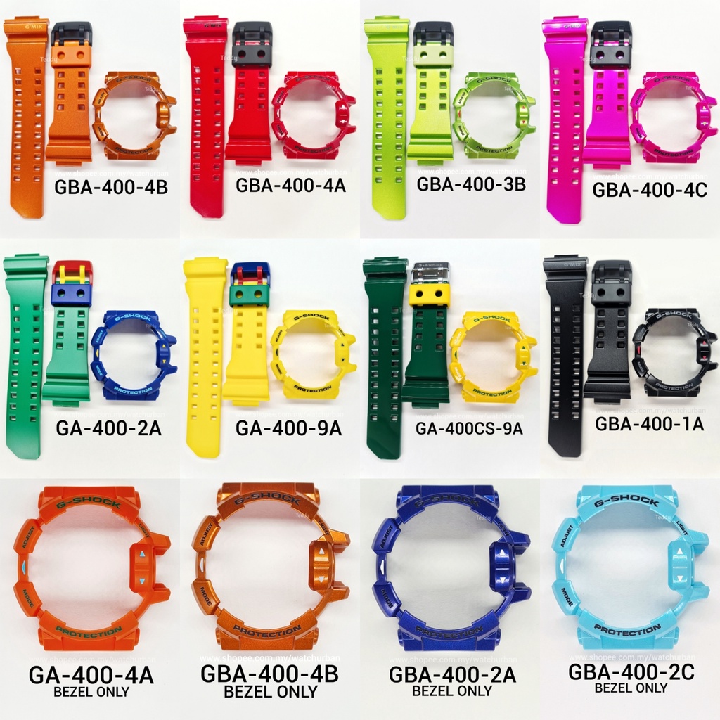 Bezel g 2025 shock ga 400