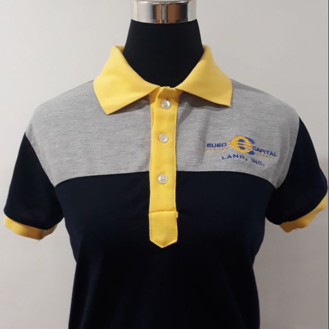 Customized polo shirt Tshirt printing Embroidery Uniform Shopee