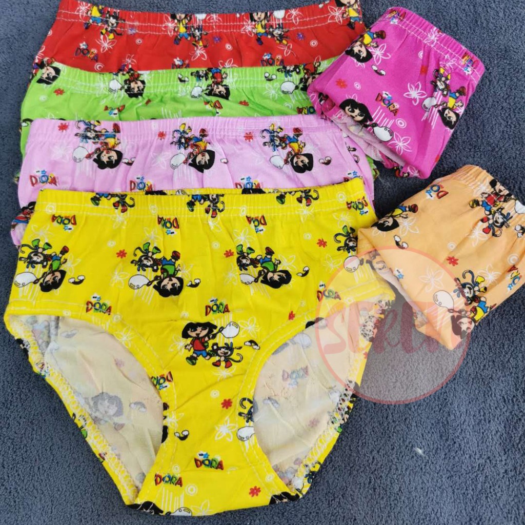 COD 12pcs Dora kids panty